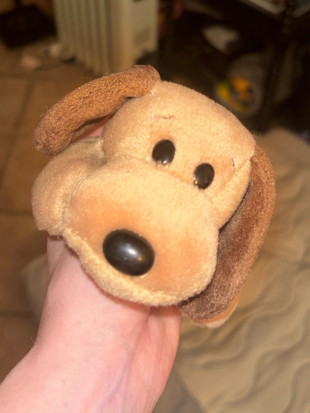 Ty Plush Dog- ‘Bones’